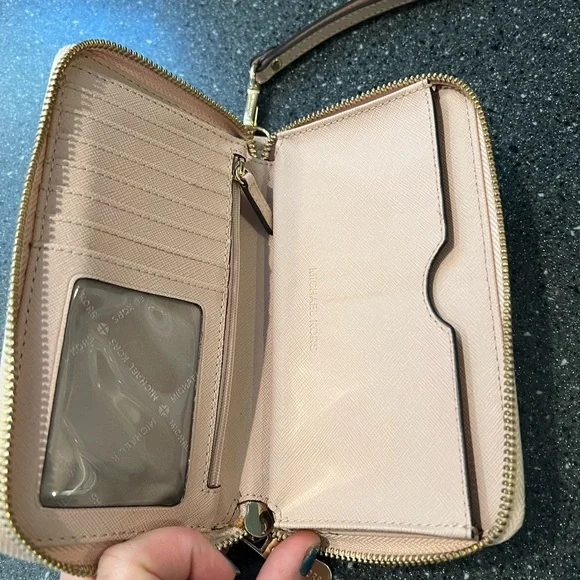 Michael Kors Wristlet with Studded Heart - Picture 4 of 7